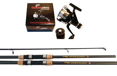 9-12ft Transformer Pike Rod with Carbo Strike Reel